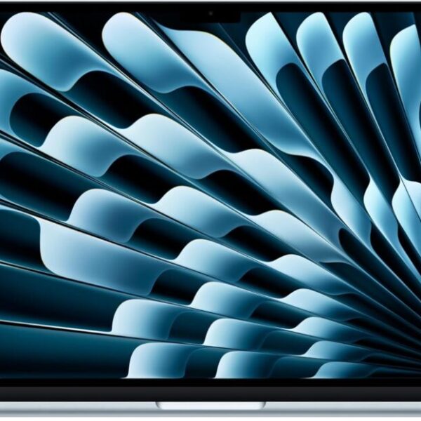 Apple 2025 MacBook Air 15-inch Laptop with M4 chip: Built for Apple Intelligence, 15.3-inch Liquid Retina Display, 16GB Unified Memory, 256GB SSD Storage, 12MP Center Stage Camera, Touch ID; Sky Blue