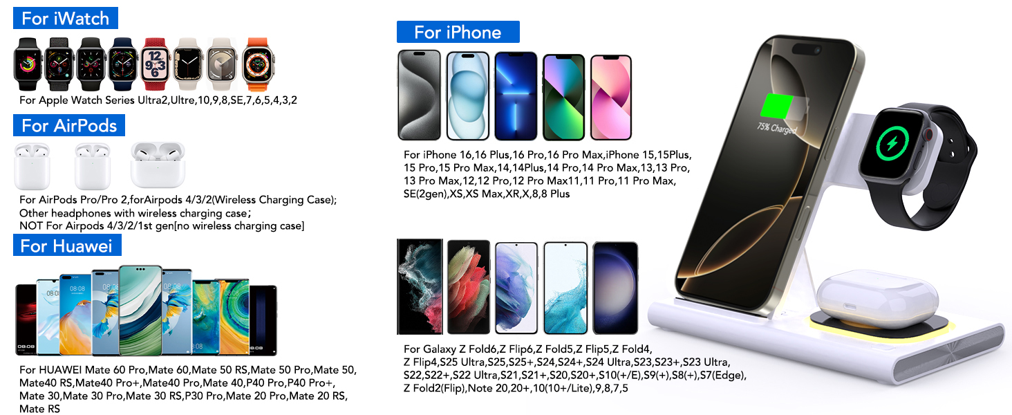 3 in 1 charging station apple