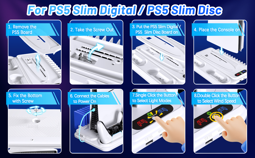 PS5 Cooling station