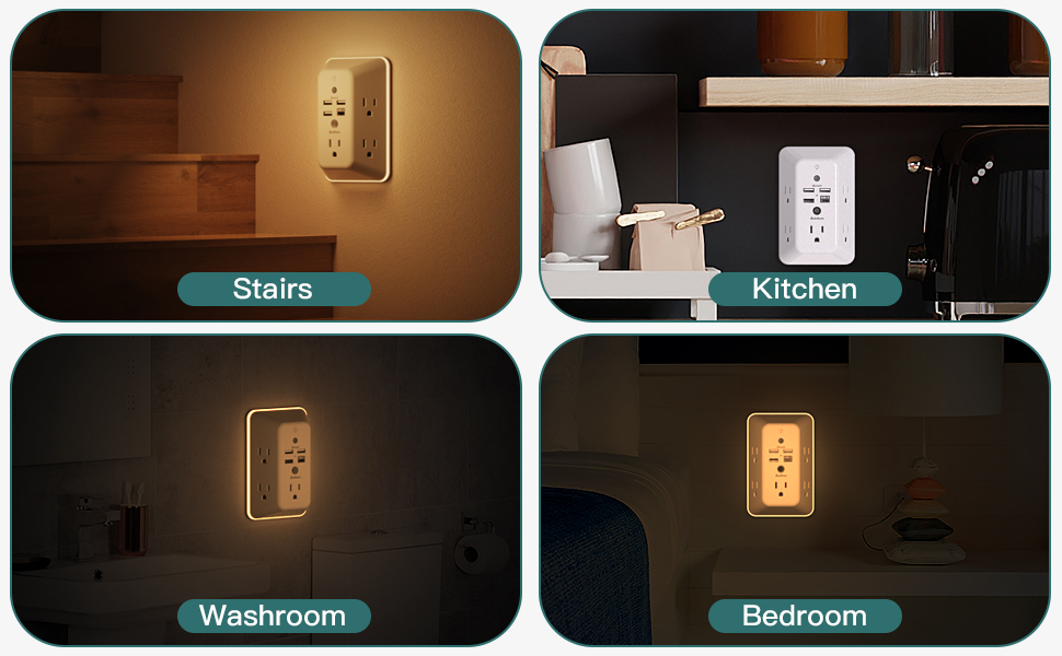 Night light scene application