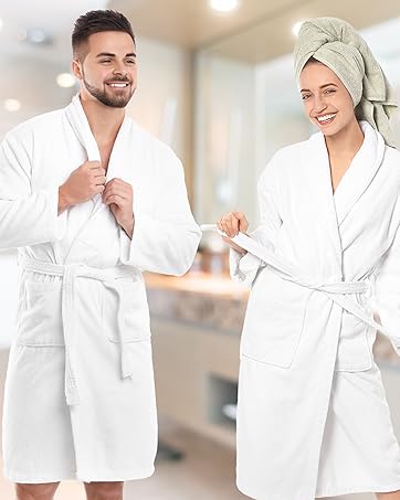 terry cotton bathrobe