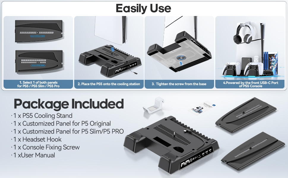 ps5 cooling stand