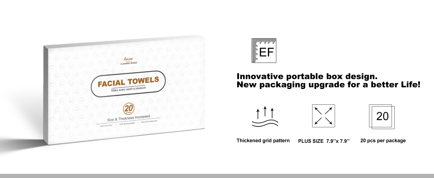 portable box washcloth