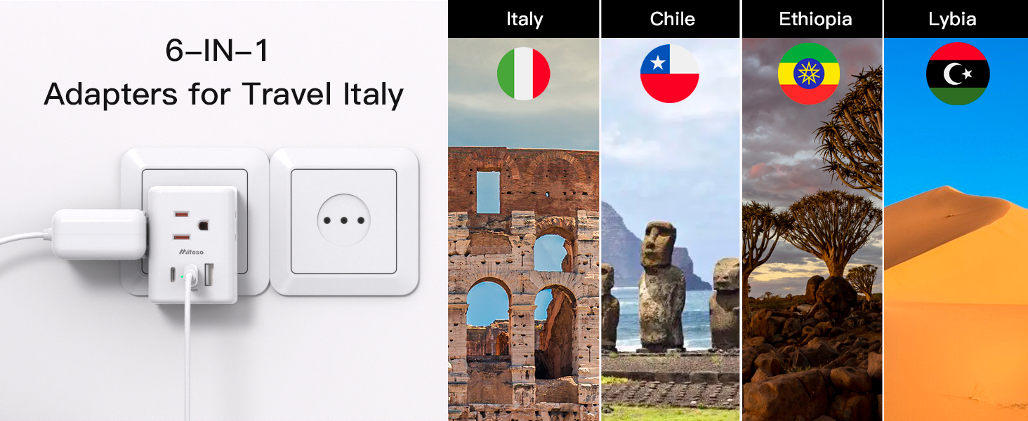 Italy adapter