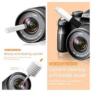Camera cleaning